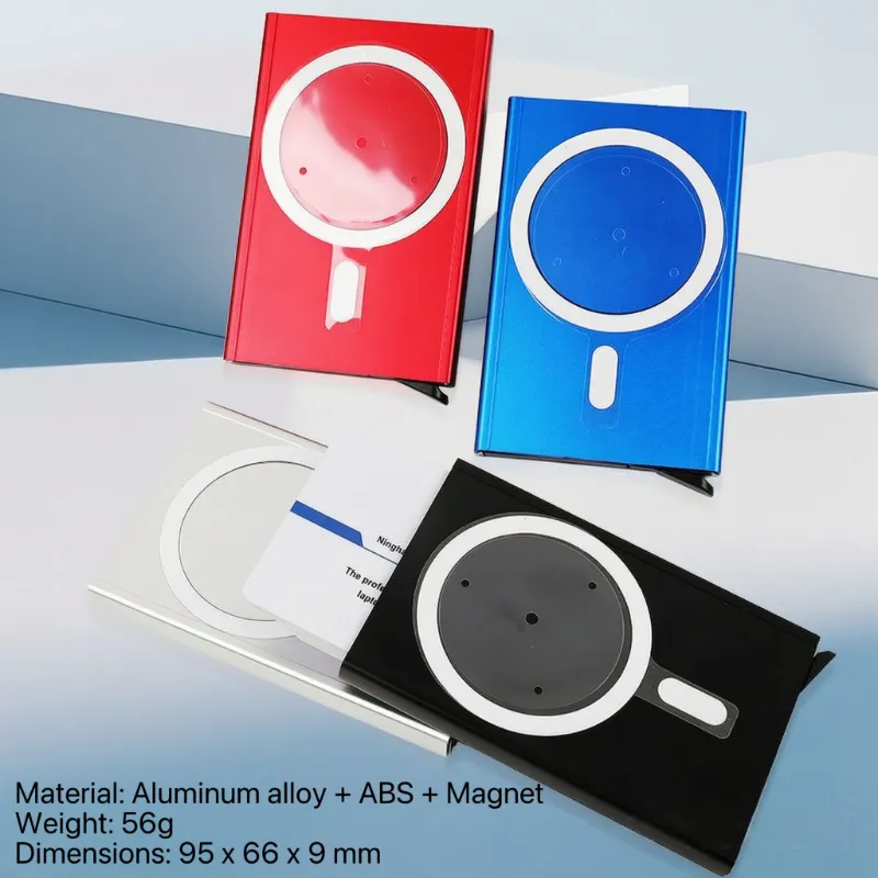 Pemegang Kad Pop-Up Auto Aluminium Magnet
